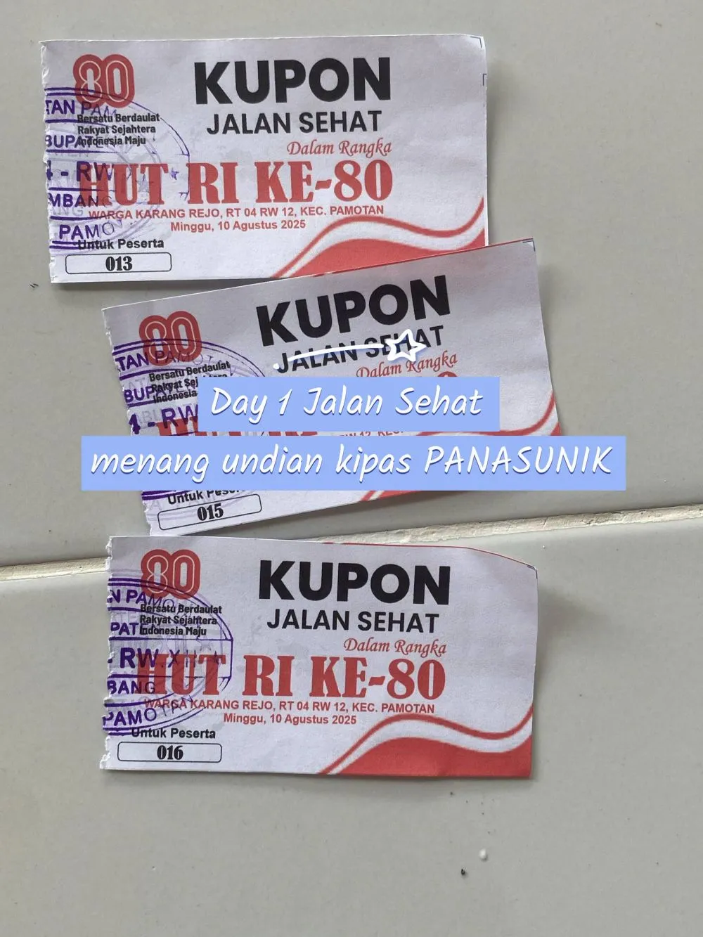 wanita spill hadiah bentuk kipas angin © TikTok