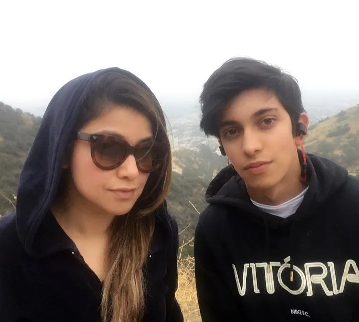 potret Sarah Azhari dan Albany Ray Instagram potret Sarah Azhari dan Albany Ray Instagram