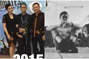 Kini jalani kuliah S2 di Surabaya, begini 10 potret lawas Azriel Hermansyah zaman sekolah yang bikin p