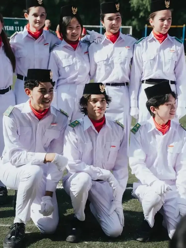 Noah putra bcl pemimpin upacara © 2025 berbagai sumber