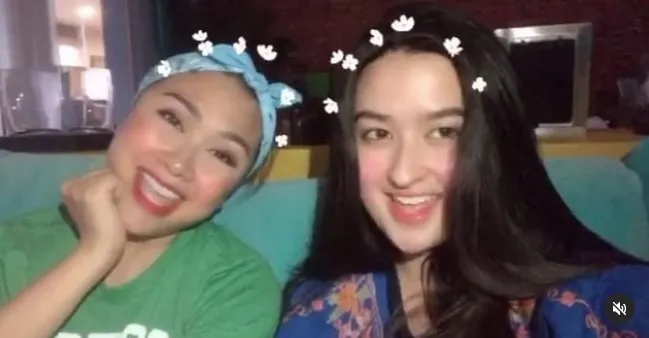 Titi DJ dengan Stephanie layaknya kakak adik © Instagram