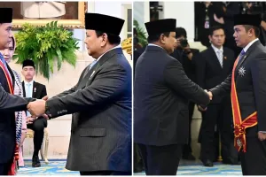 Prabowo anugerahkan Bintang Mahaputera Utama untuk Seskab Letkol Teddy, apa jasanya?