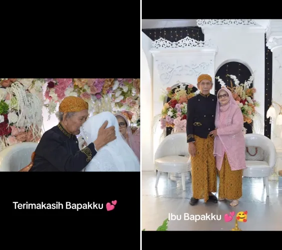 Ayah bikin sendiri suvenir pernikahan anaknya © 2025 TikTok Ayah bikin sendiri suvenir pernikahan anaknya © 2025 TikTok