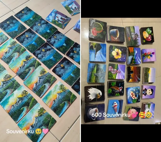 Ayah bikin sendiri suvenir pernikahan anaknya © 2025 TikTok Ayah bikin sendiri suvenir pernikahan anaknya © 2025 TikTok