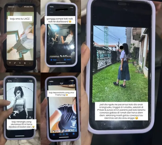 viral ART suka pakai baju majikannya © TikTok