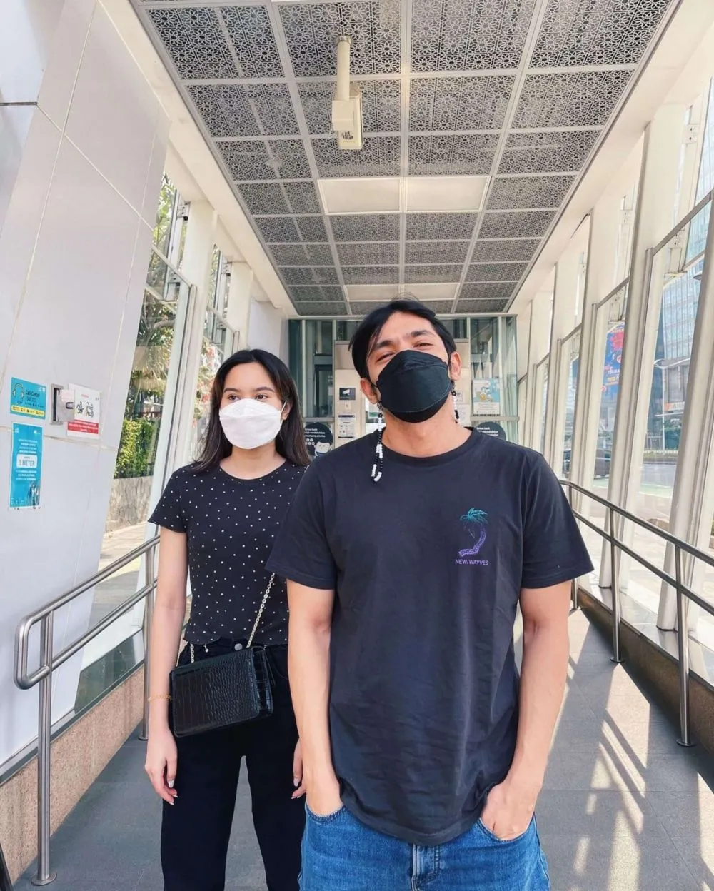 Abimana dan Satine Zaneta Instagram