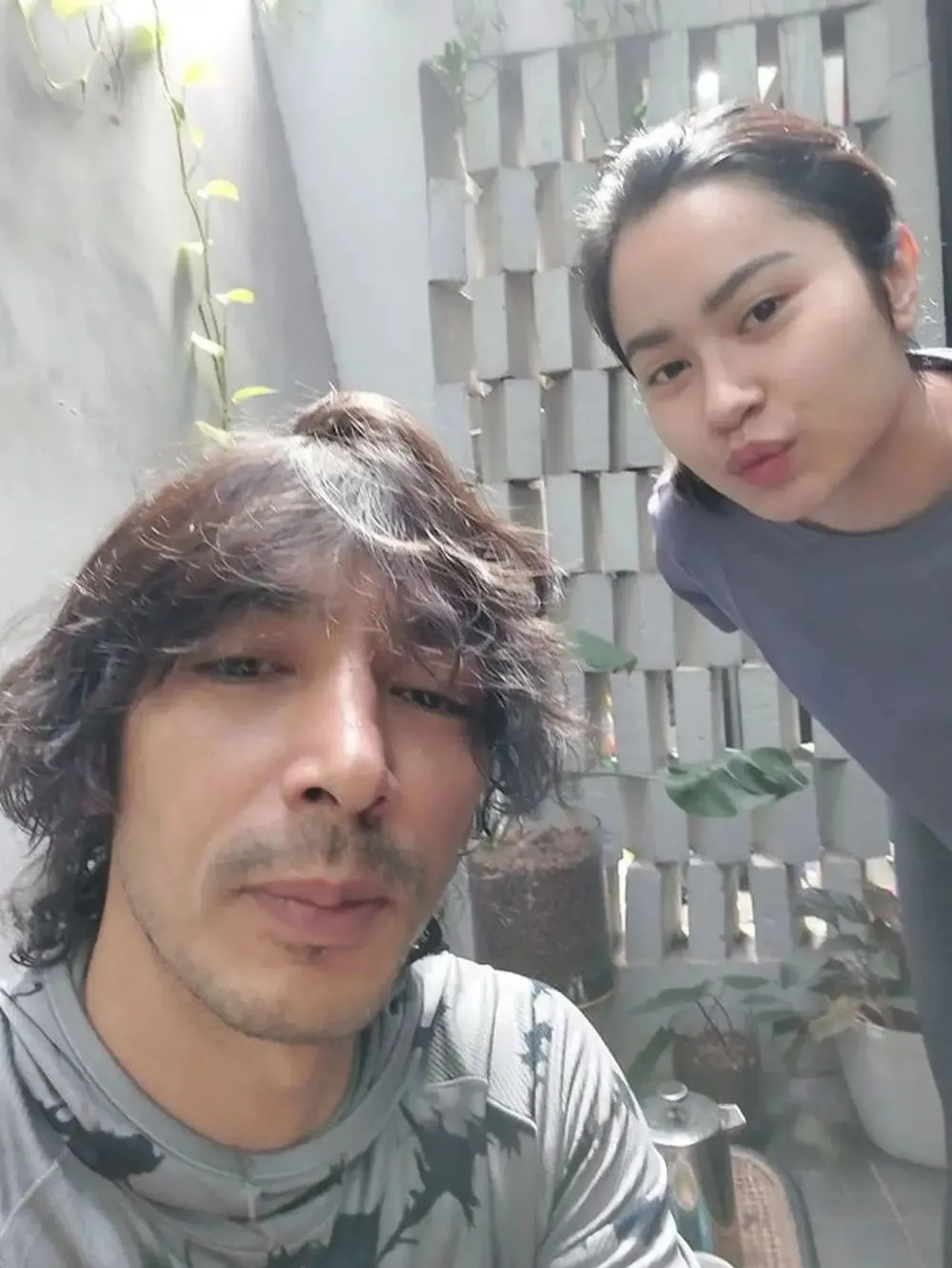 Abimana dan Satine Zaneta Instagram