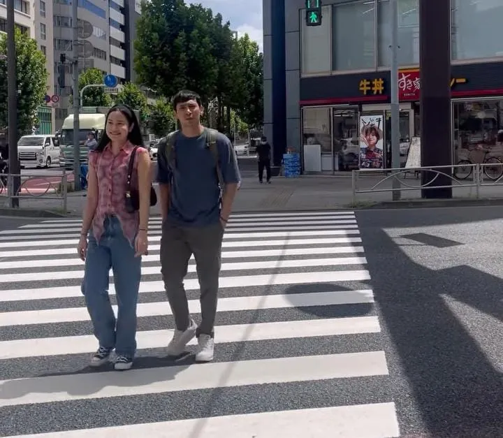 Abimana dan Satine Zaneta Instagram