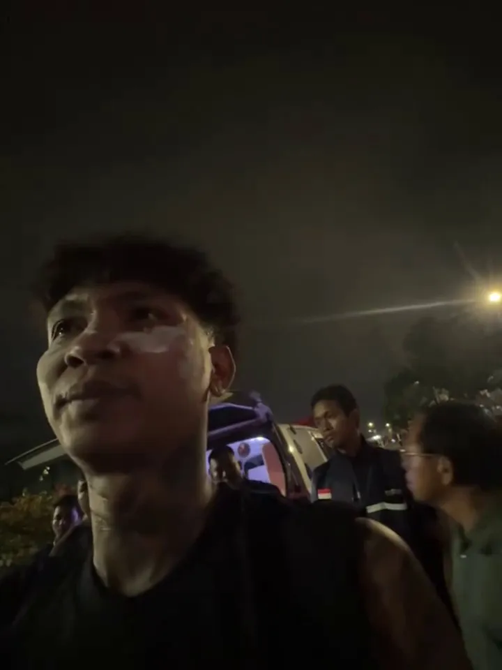 Young Lex buka posko medis untuk pendemo © 2025 Instagram