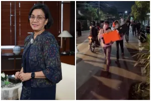 Curhat sedih Sri Mulyani soal lukisan simbol perenungan diri 17 tahun lalu raib dalam penjarahan