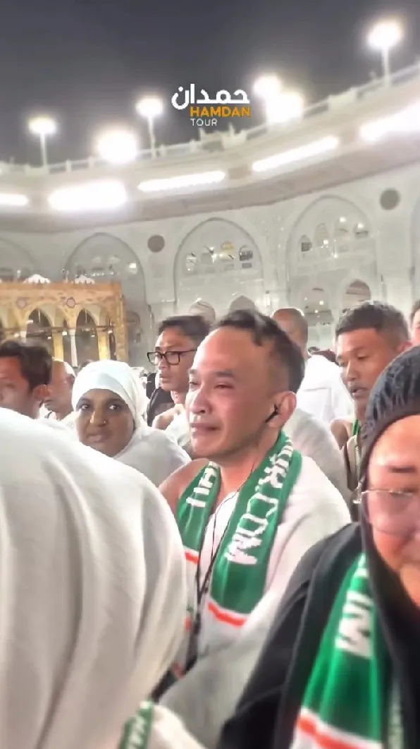 Ruben Onsu perdana sampai di Kabah © Instagram Ruben Onsu perdana sampai di Kabah © Instagram