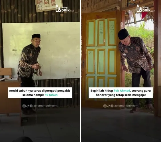 Guru honorer gaji 10 ribu per hari sakit parah semangat ngajar © 2025 TikTok