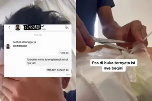 Minta lalapan ekstra ke pedagang, pria ini kaget dengan pesanan makanannya yang di luar dugaan