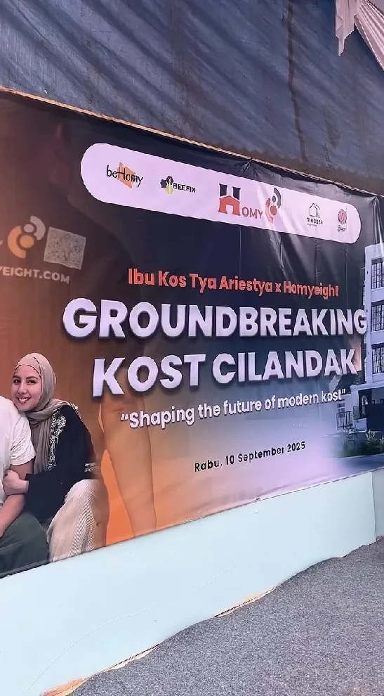 Tya Ariestya bangun kos-kosan ketiga © Instagram