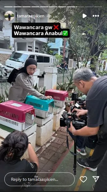 Sherina kembalikan 5 kucing Uya Kuya © 2025 brilio.net