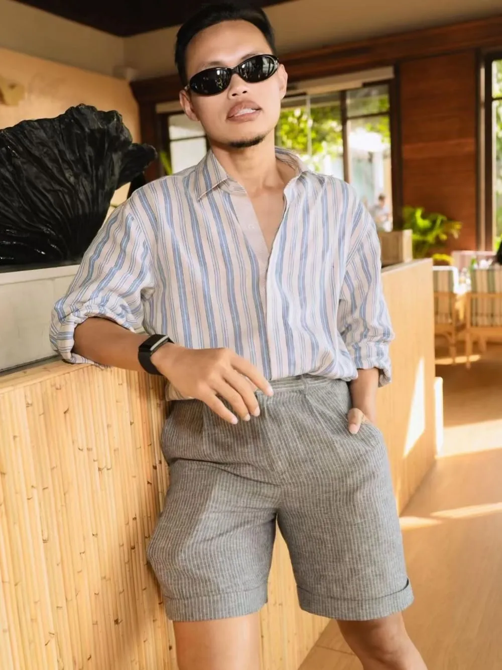 Wanda Hara tampil dengan jenggot © Instagram Wanda Hara tampil dengan jenggot © Instagram