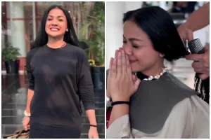 7 Tahun rambutnya panjang, ini 9 potret Nirina Zubir potong rambut pendek, tujuannya mulia