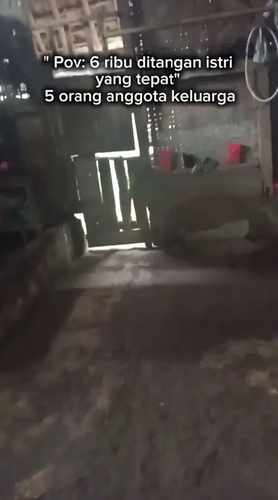 emak belanja masakan Rp6 ribu © TikTok