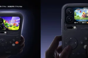 Mengintip aksesoris gaming unik Xiaomi 17 Pro, bisa ubah layar belakang jadi bak konsol game retro