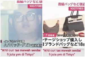 Viral video WNI curi tas Rp1 Miliar di Tokyo, ternyata pelaku baru 3 hari di Jepang