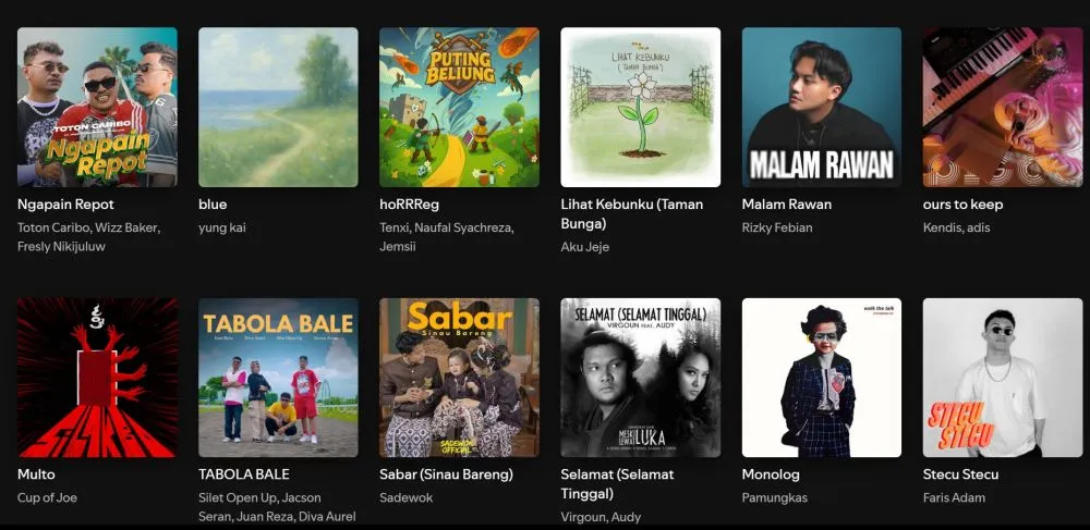 Spotify - Lagu Indonesia Spotify - Lagu Indonesia