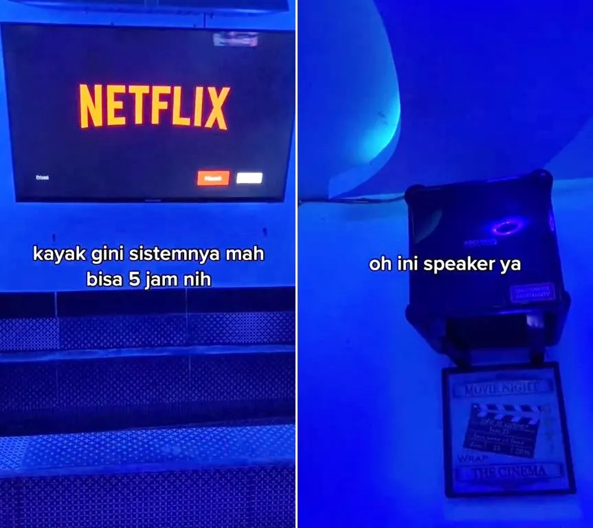 toilet vvip ada tv © TikTok