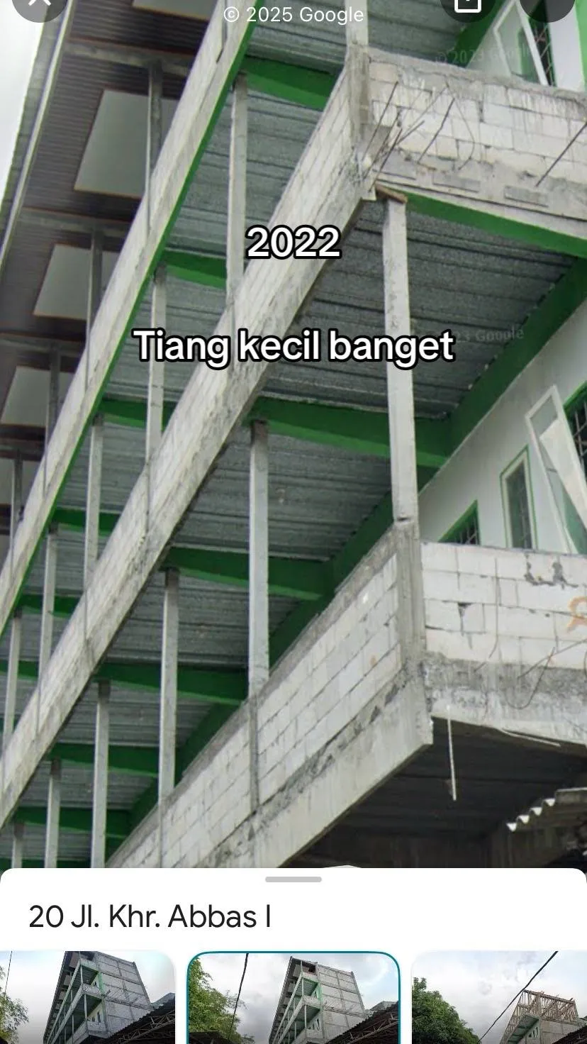 potret perubahan Ponpes Al Khoziny © TikTok