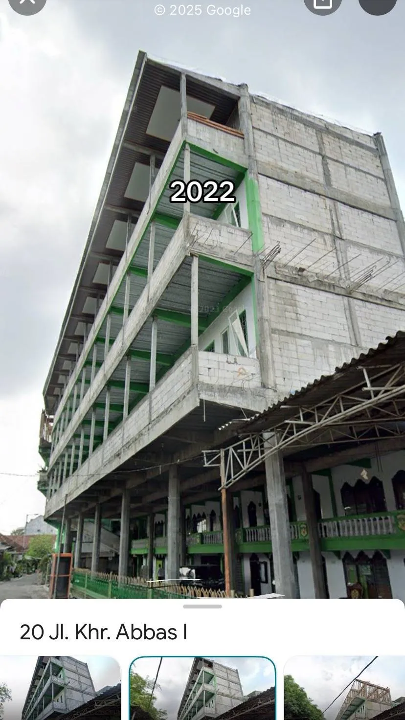 potret perubahan Ponpes Al Khoziny © TikTok