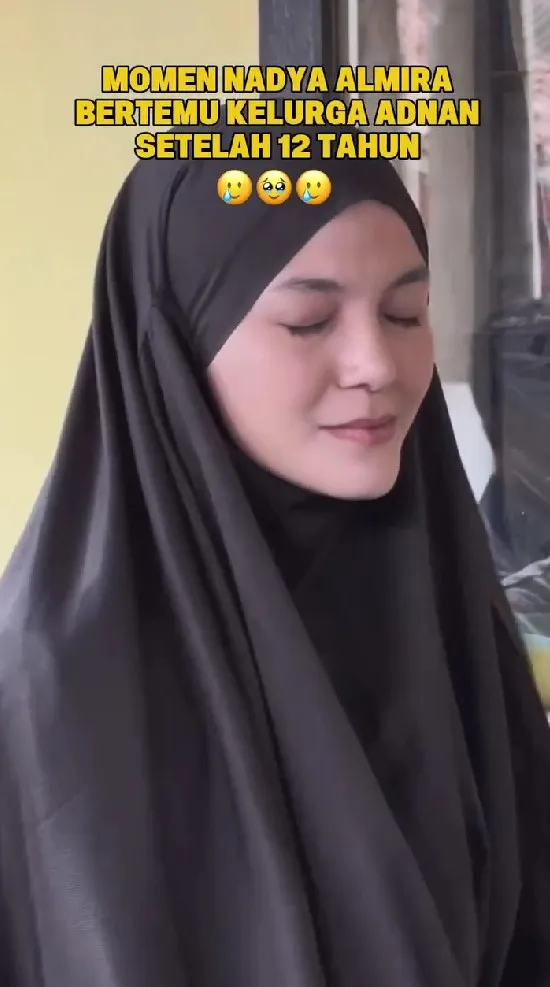 Nadya Almira kunjungi korban ditabraknya © Instagram Nadya Almira kunjungi korban ditabraknya © Instagram