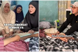 Sempat dituding ogah tanggung jawab, 9 potret Nadya Almira kunjungi korban ditabraknya 12 tahun lalu