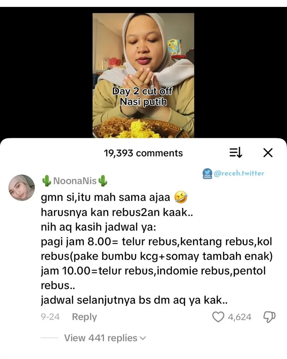 komentar lucu tentang diet © 2025 Instagram komentar lucu tentang diet © 2025 Instagram