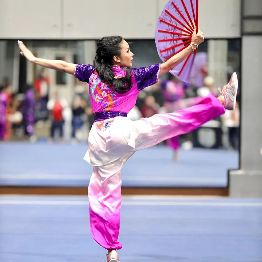 Krisdayanti latihan Wushu untuk kompetisi di China © 2025 Instagram