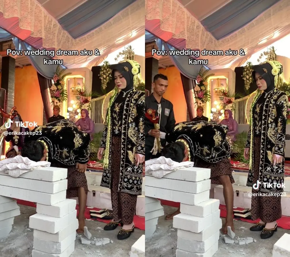 atraksi pencak silat di pernikahan © 2025 TikTok atraksi pencak silat di pernikahan © 2025 TikTok