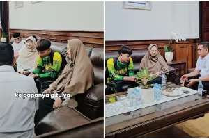 Kepala sekolah dan murid yang kepergok merokok saling minta maaf, konflik berakhir damai