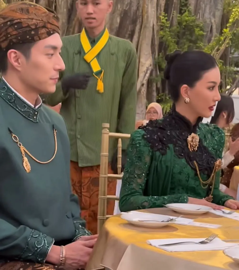 Sarwendah Giorgio royal dinner © Instagram Sarwendah Giorgio royal dinner © Instagram