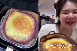 Sukses turunkan bobot 40kg meski rutin ngemil dessert, selebgram ini bagikan resepnya bermodal 3 bahan