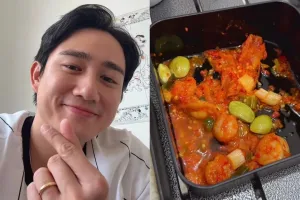 Momen manis Kenny Austin perlihatkan 'masakan bini gue' MBG ala Amanda Manopo, menunya bikin ngiler