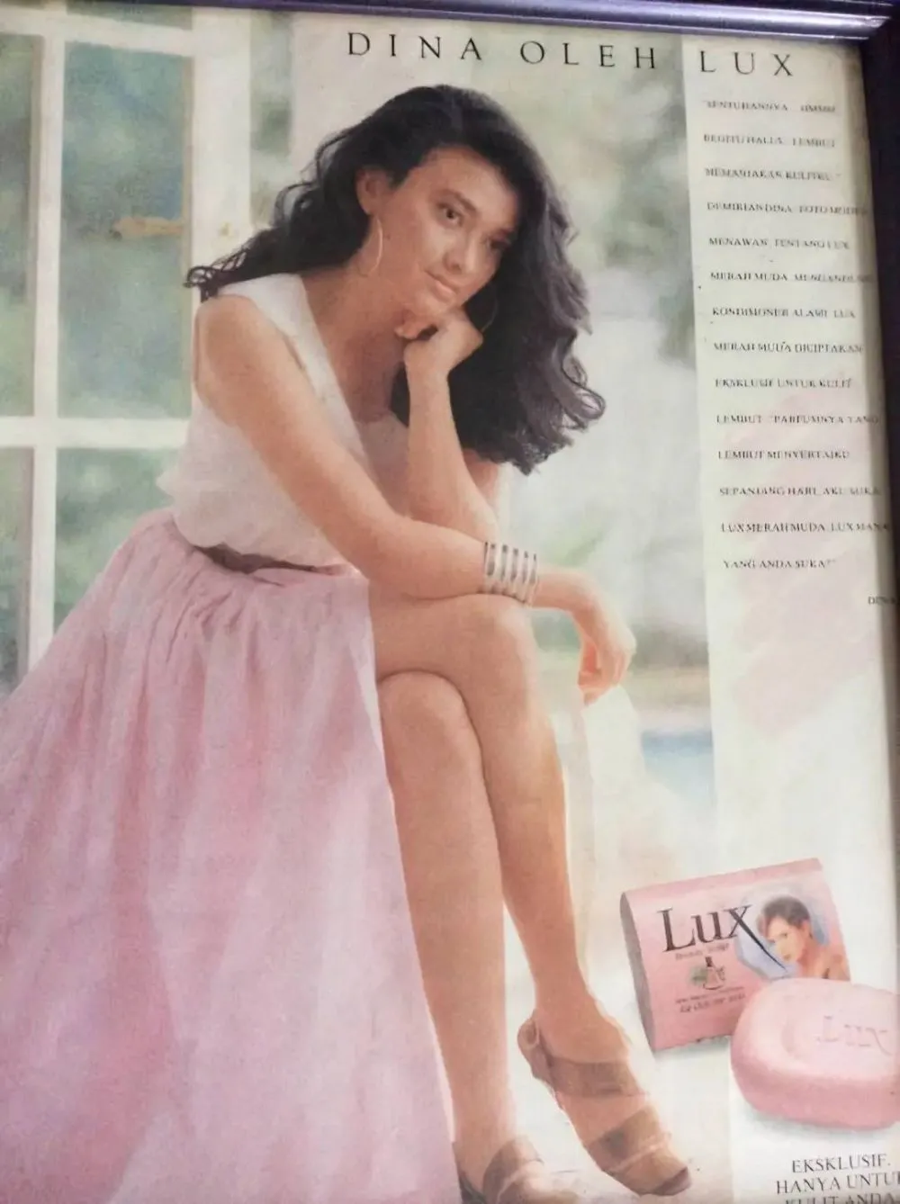 potret lawas Ida Yulidina jadi model © berbagai sumber