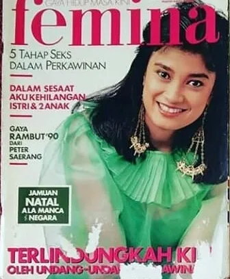 potret lawas Ida Yulidina jadi model © berbagai sumber