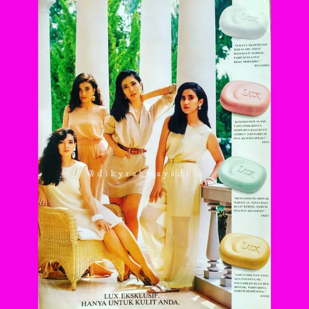 potret lawas Ida Yulidina jadi model © berbagai sumber