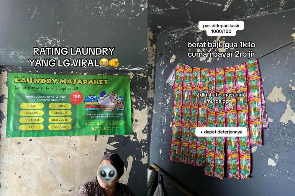 Laundry Majapahit viral © 2025 berbagai sumber Laundry Majapahit viral © 2025 berbagai sumber