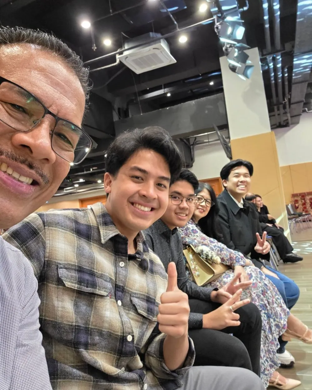 kebersamaan jerome polin dan ayah © 2025 Instagram