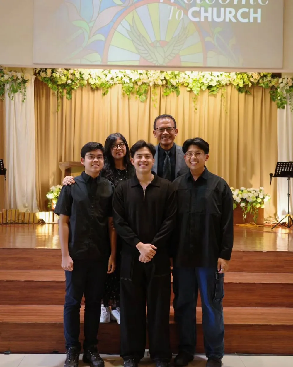 kebersamaan jerome polin dan ayah © 2025 Instagram