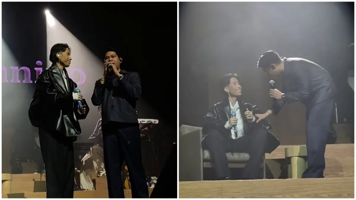 9 Potret Vidi Aldiano berwajah pucat manggung di konser Laleilmanino, semangatnya bikin hati tersentuh