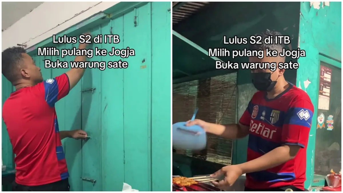 Curhatan lulusan S-2 di ITB pilih pulang kampung jualan sate, balas nyinyiran dengan usaha