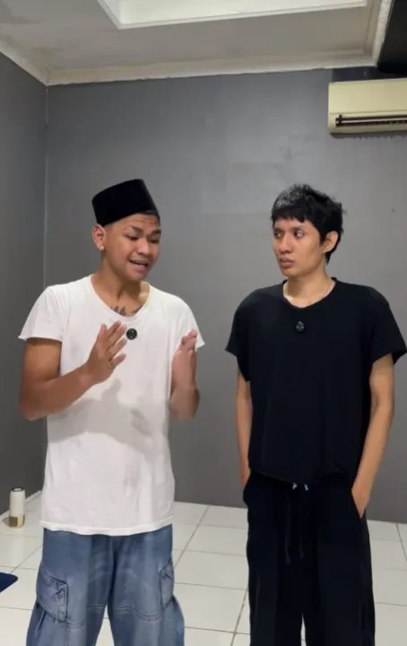 Potret terbaru David Ozora jadi konten kreator © TikTok