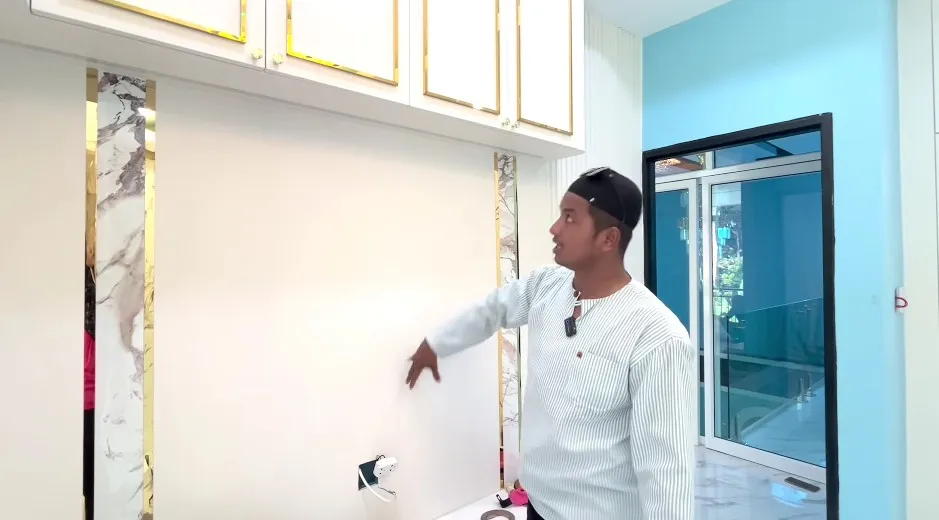 progres rumah baru Jirayut © YouTube progres rumah baru Jirayut © YouTube