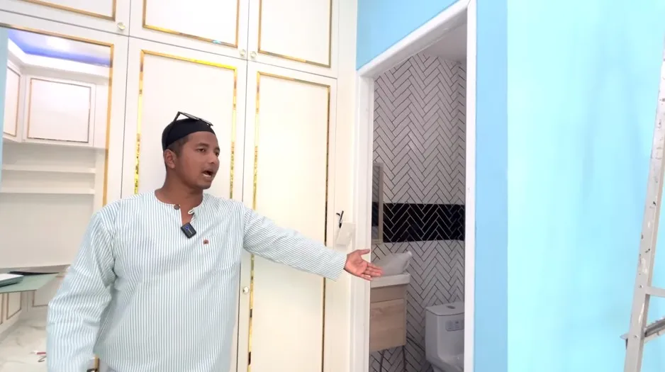 progres rumah baru Jirayut © YouTube progres rumah baru Jirayut © YouTube