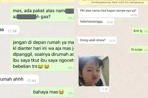 15 Chat lucu antara kurir dan pelanggan bikin ngakak, interaksinya udah kayak sama bestie sendiri