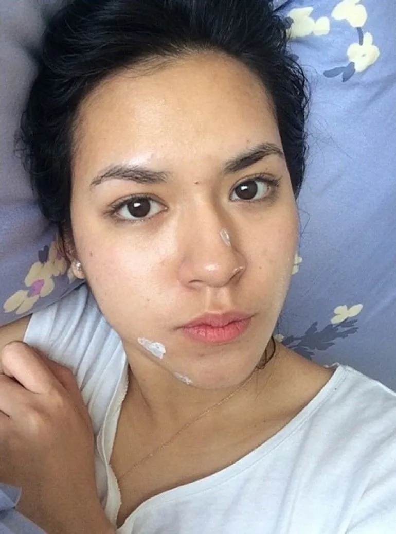 potret raisa tampil bare face © instagram potret raisa tampil bare face © instagram